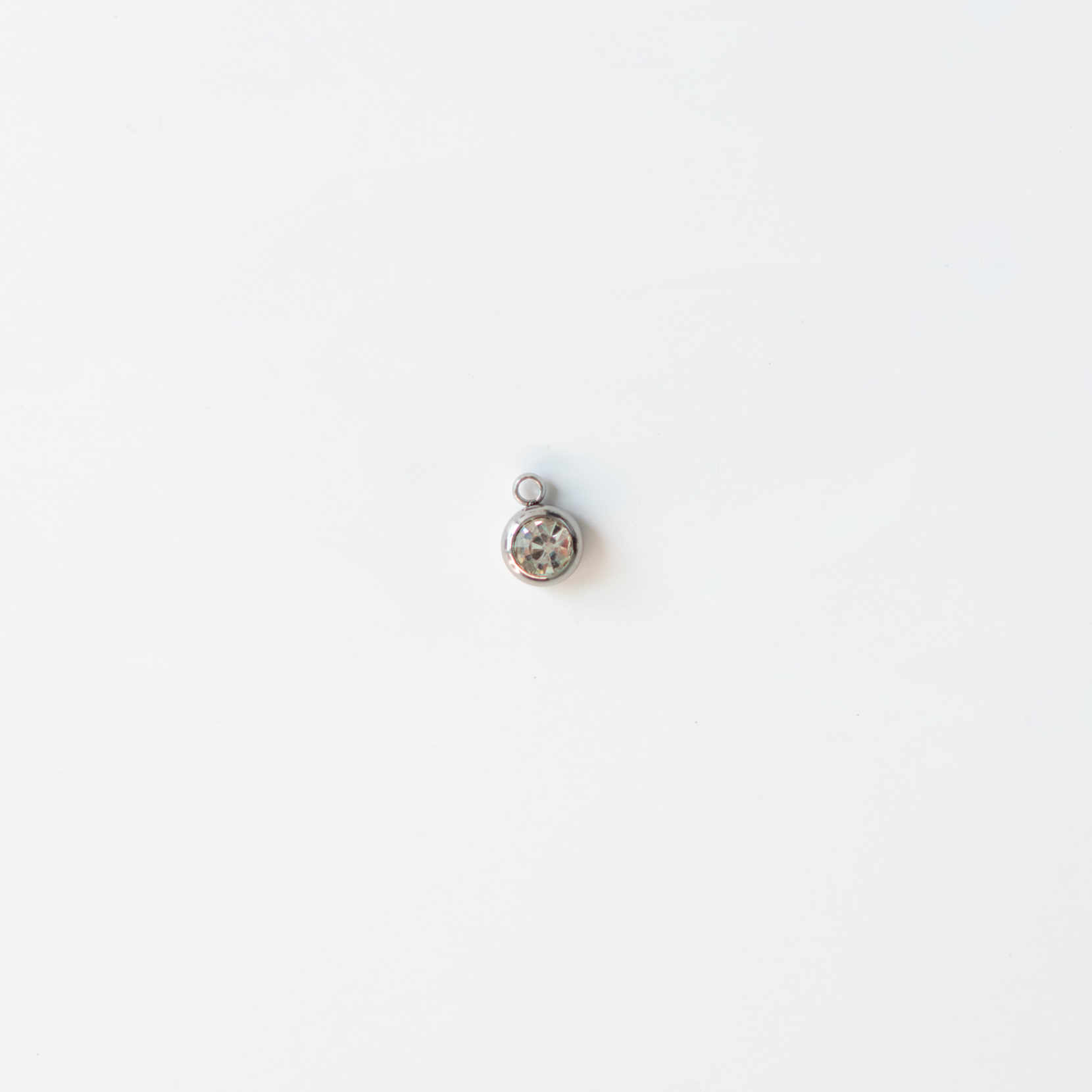 Charm del mes plateados