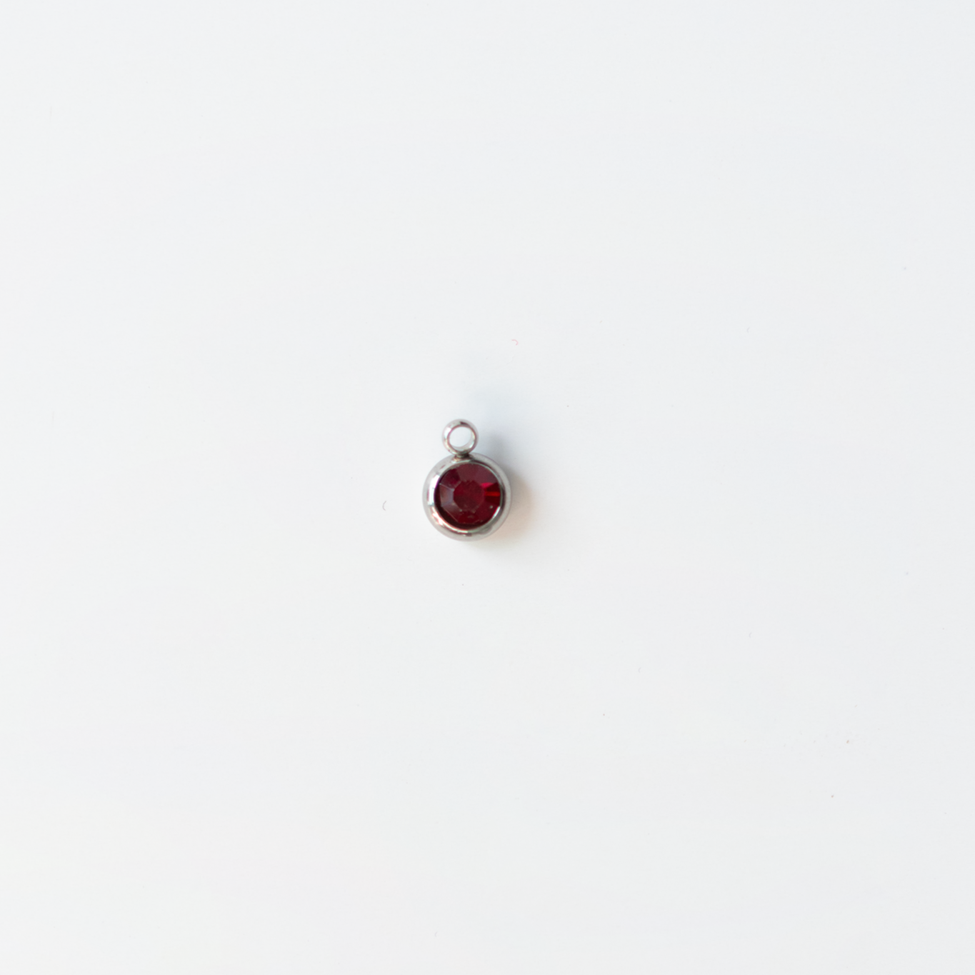 Charm del mes plateados