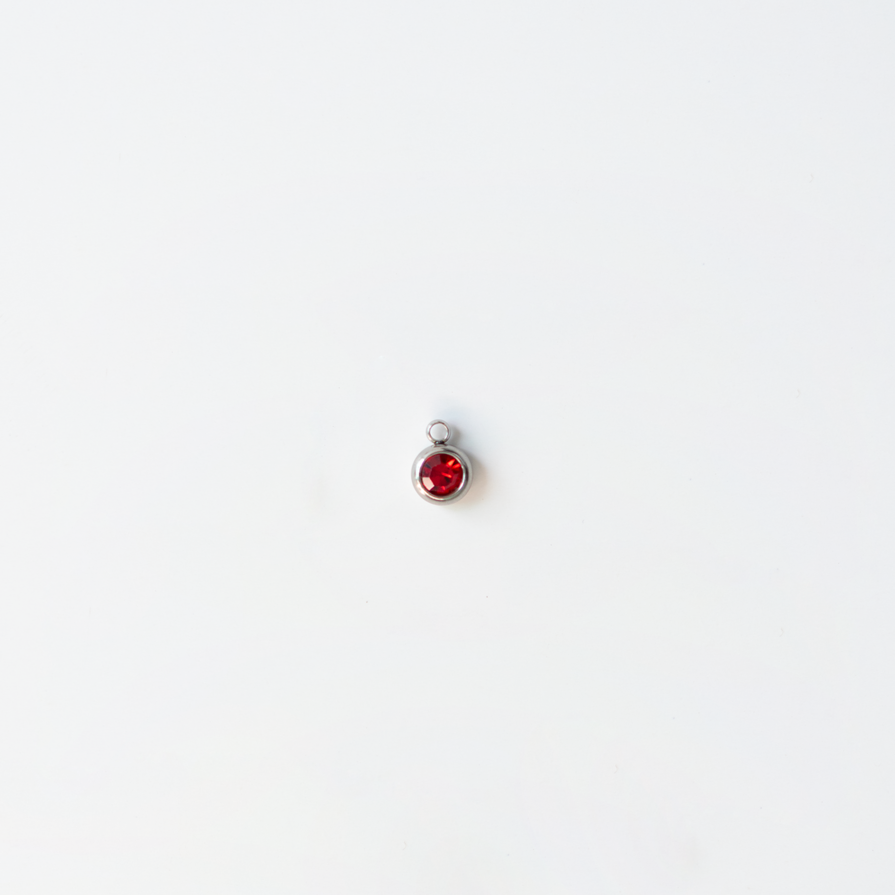 Charm del mes plateados