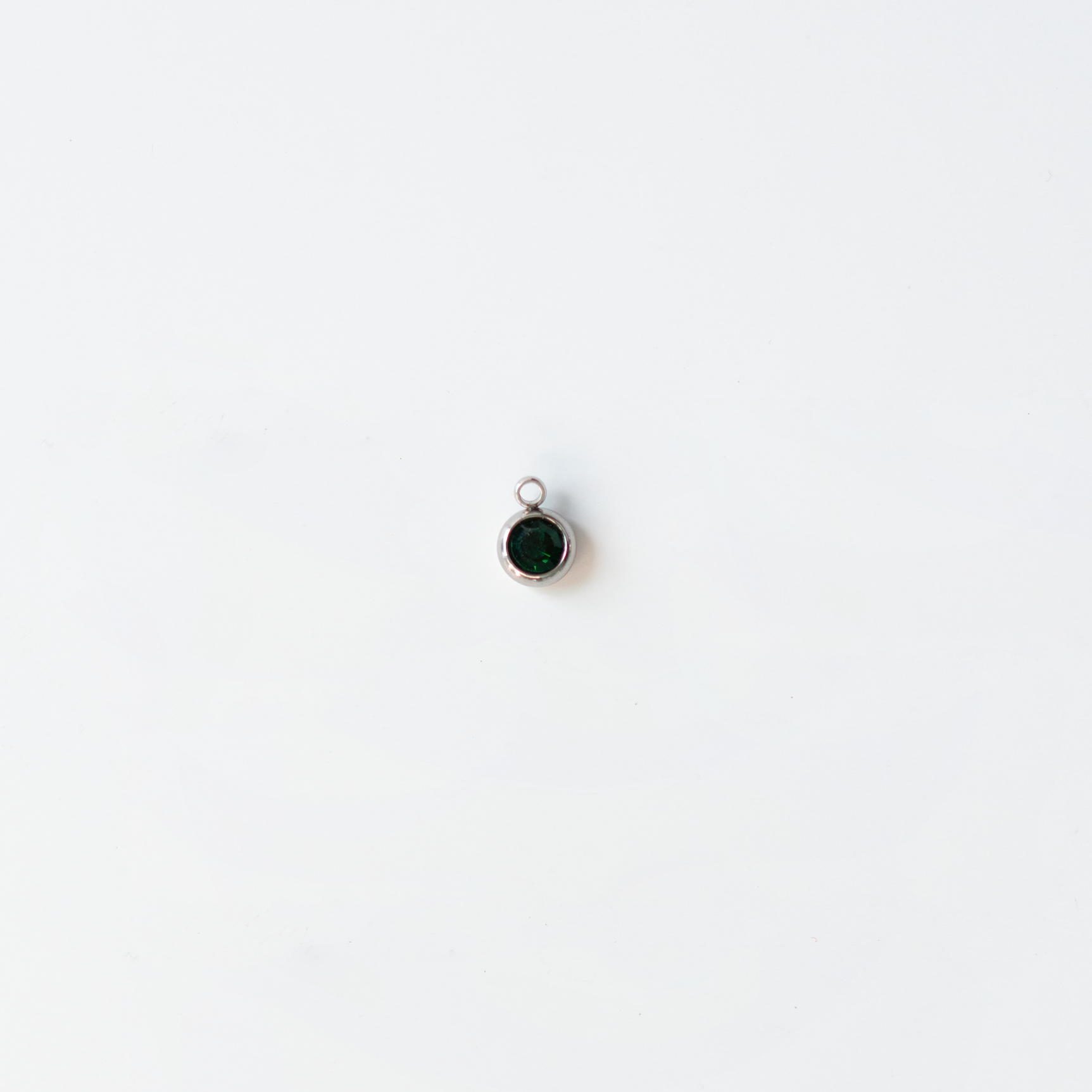 Charm del mes plateados