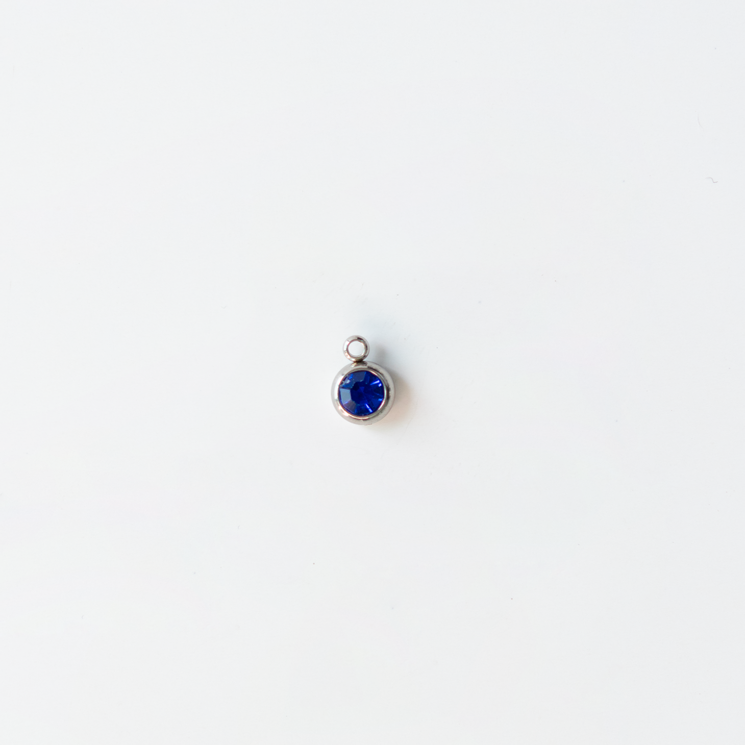 Charm del mes plateados