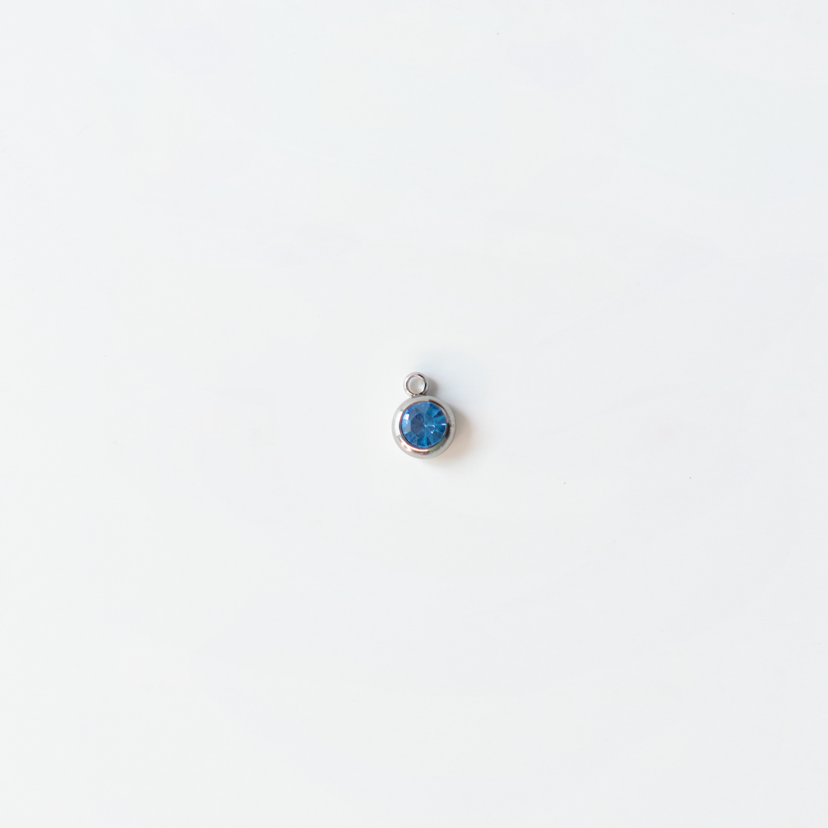 Charm del mes plateados