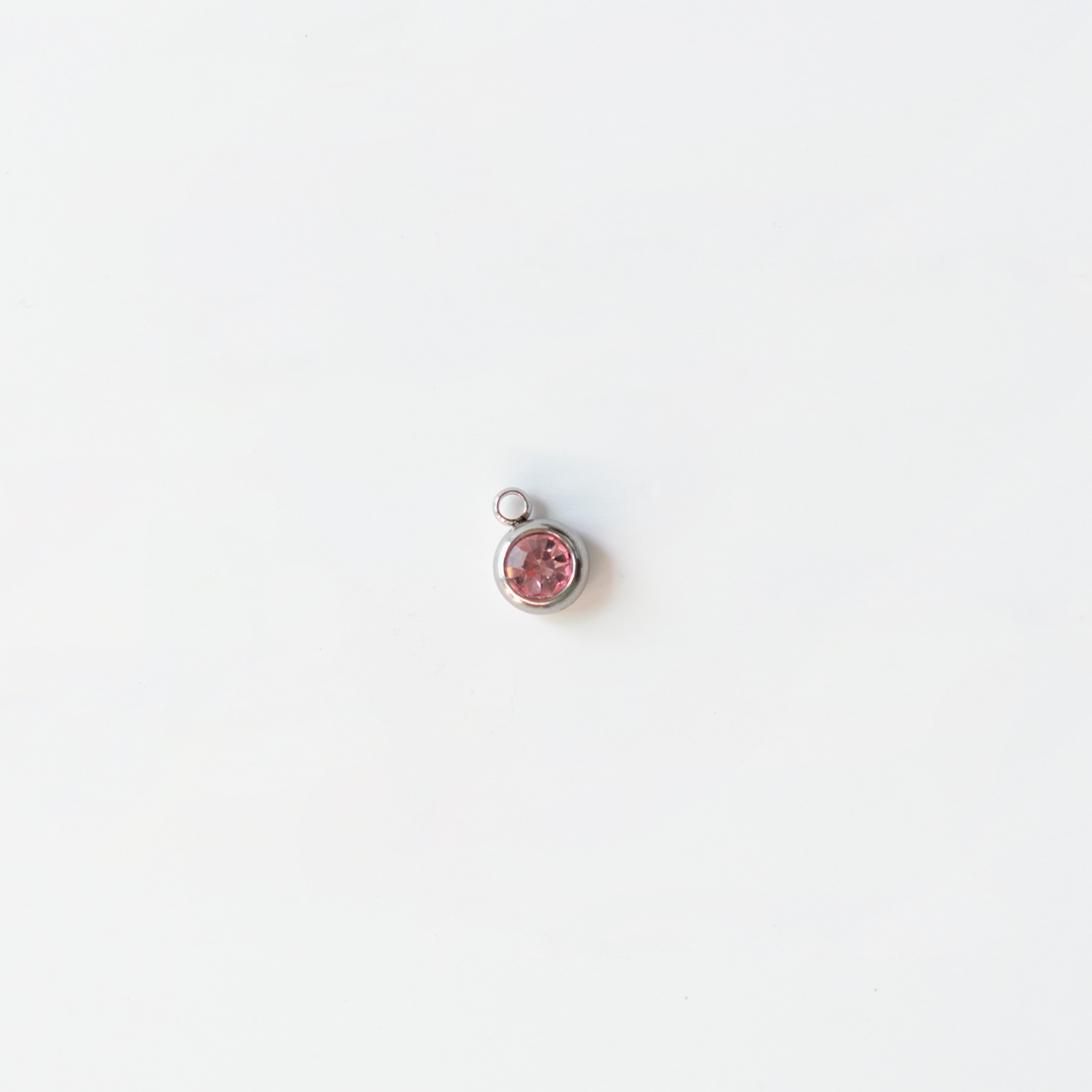 Charm del mes plateados