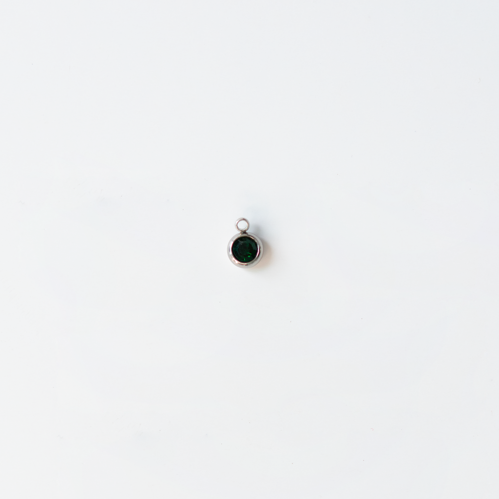 Charm del mes plateados